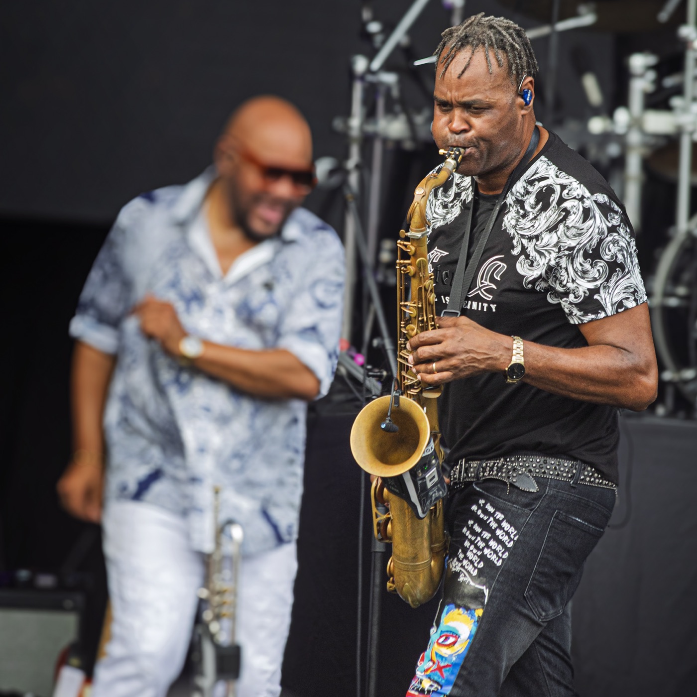 Kool and the Gang performing live